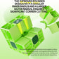 QY Toys Magnetic Mirror Cube 3x3x3, M Green, No Stickers, Magnetic Mirror Speed Cube with Enhanced Play (Magnetic Green)