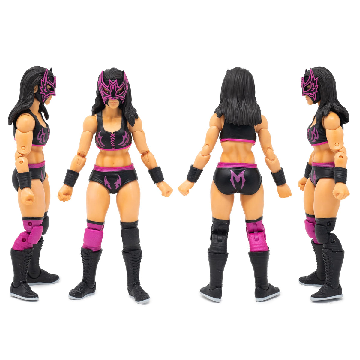 Boss Fight Studio Lady Maravilla, Legends of Lucha Libre Collectible Action Figure - Highly Articulated Figurine with Accessories Including