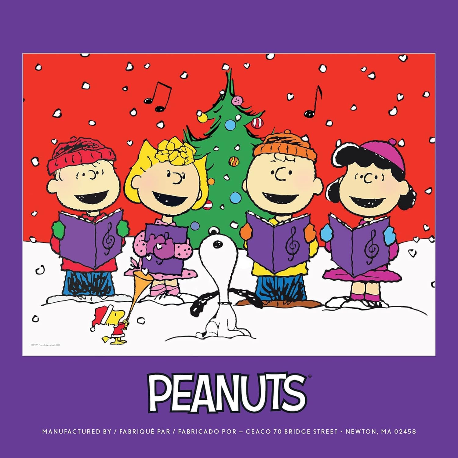 Ceaco - 100 Piece Peanuts Jigsaw Puzzle for Kids Ages 6-8