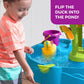 Step2 Summer Showers Splash Tower Water Table for Kids, Outdoor Kids Water Sensory Table, Ages 1.5+ Years Old, 8 Piece Water Toy Accessories, Blue