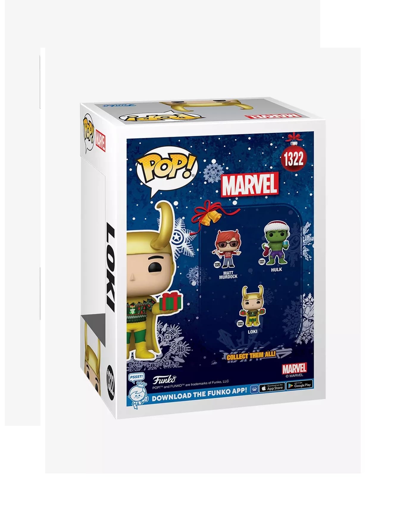 Funko POP! Marvel Loki Exclusive Vinyl Bobble Head #1322 [Holiday]