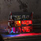 Murder House Building Set with Lights,Horror Story Movie Haunted House Building Blocks Toy,Mansion Model Kit Compatible with Lego Gift Idea