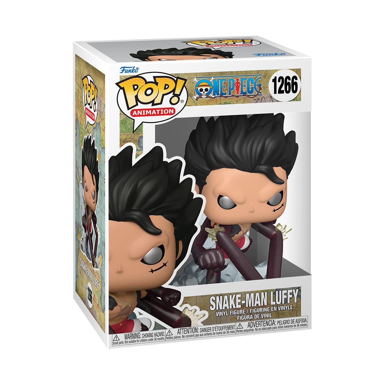 Funko POP! Animation: One Piece - Snake-Man Monkey D. Luffy