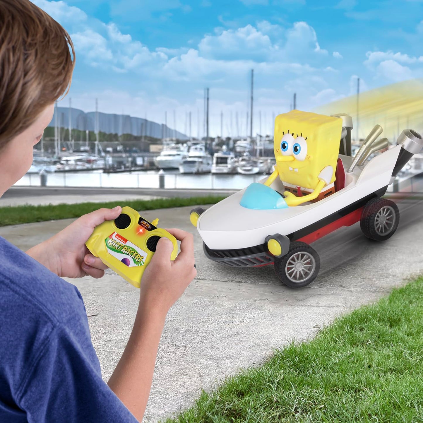 NKOK Kart Racers RC Virtual Parent (Spongebob)