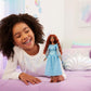 Mattel Disney The Little Mermaid Ariel Fashion Doll on Land Wearing Signature Blue Dress, Inspired by the Movie