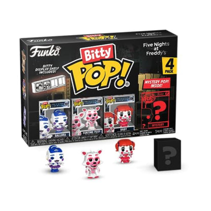 Funko Bitty POP! 4 Pack: FNAF - Ballora, Funtime Foxy, Baby + Surprise
