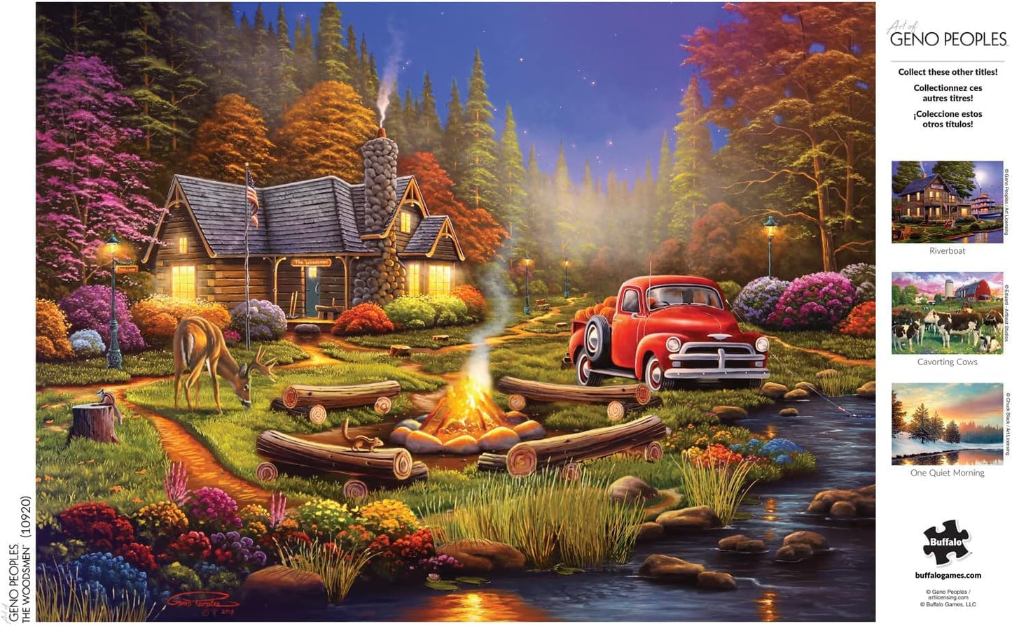 Ceaco - The Woodsmen - 1000 Piece Jigsaw Puzzle for Adults