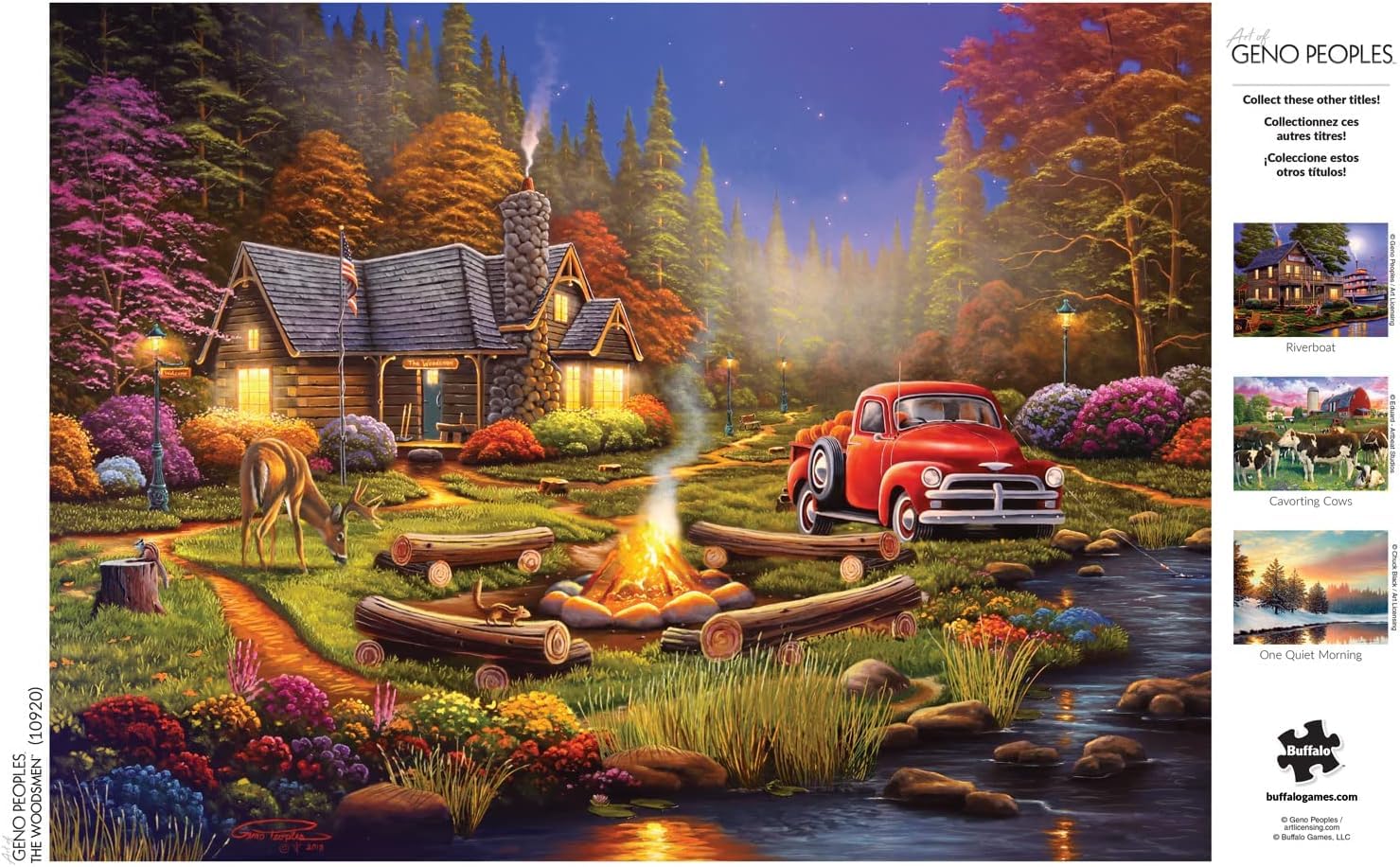 Ceaco - The Woodsmen - 1000 Piece Jigsaw Puzzle for Adults