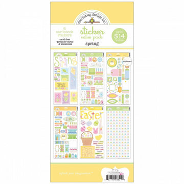 Themed Value Pack Stickers-Spring