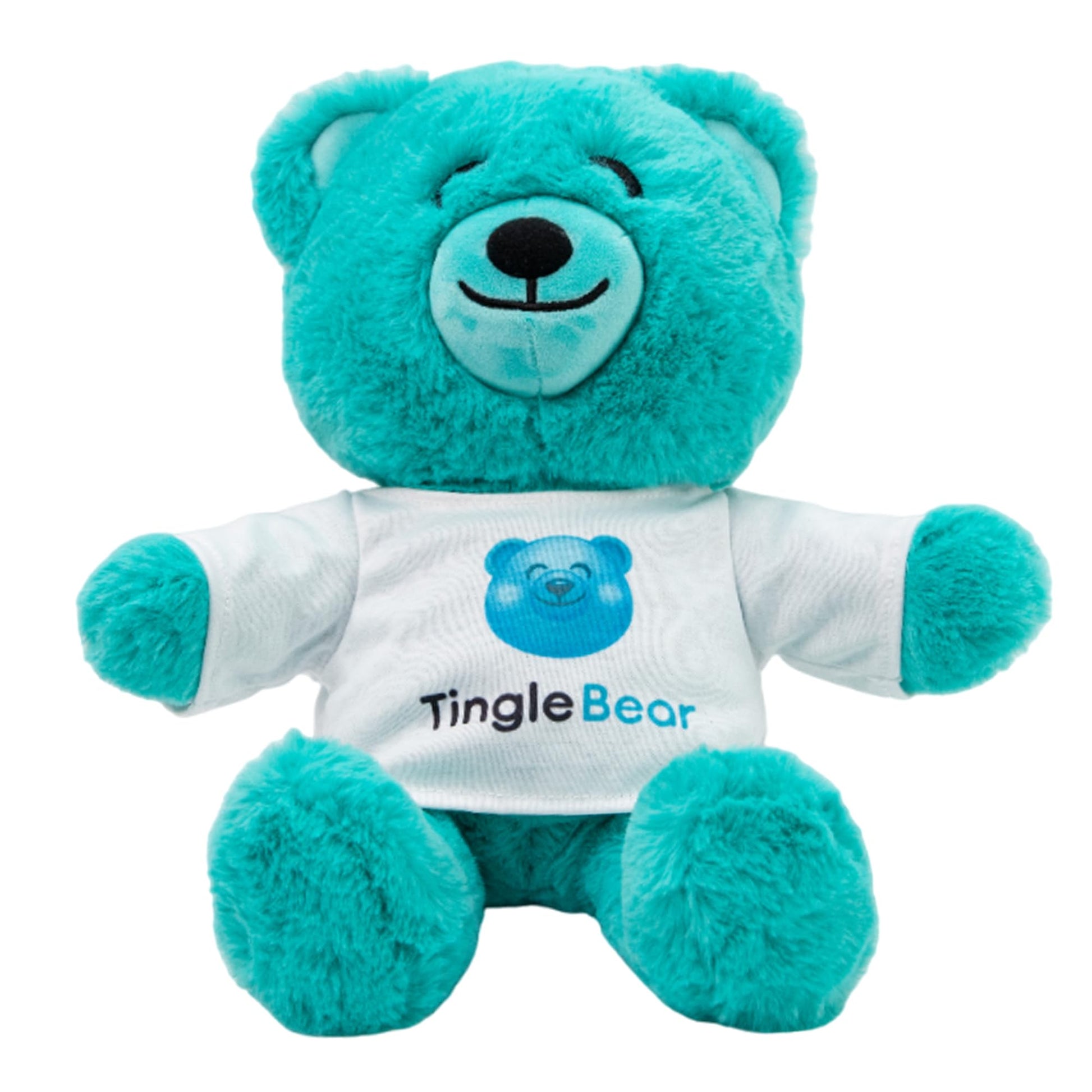 Tingle Bear The Original ASMR Teddy Bear - Super Soft Stuffed Toy & Relaxation Aid for Kids & Adults - Teddy Bear with Bluetooth Speaker to Play Any