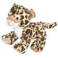 Make Your Own Stuffed Animal Charlie The Cheetah 16"- No Sew - Kit with Cute Backpack!