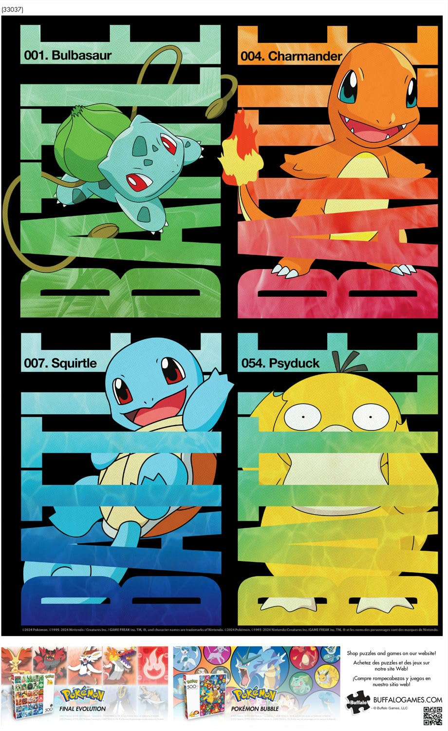 Buffalo Games - Pokémon Battle - 500 Piece Jigsaw Puzzle for Adults