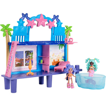 Royale High Deluxe Sunset Island Playset - (2) Dolls, 15 Mix & Match Looks - 4 Areas of Play - Official Digital Roblox Item Included - Ages 5+