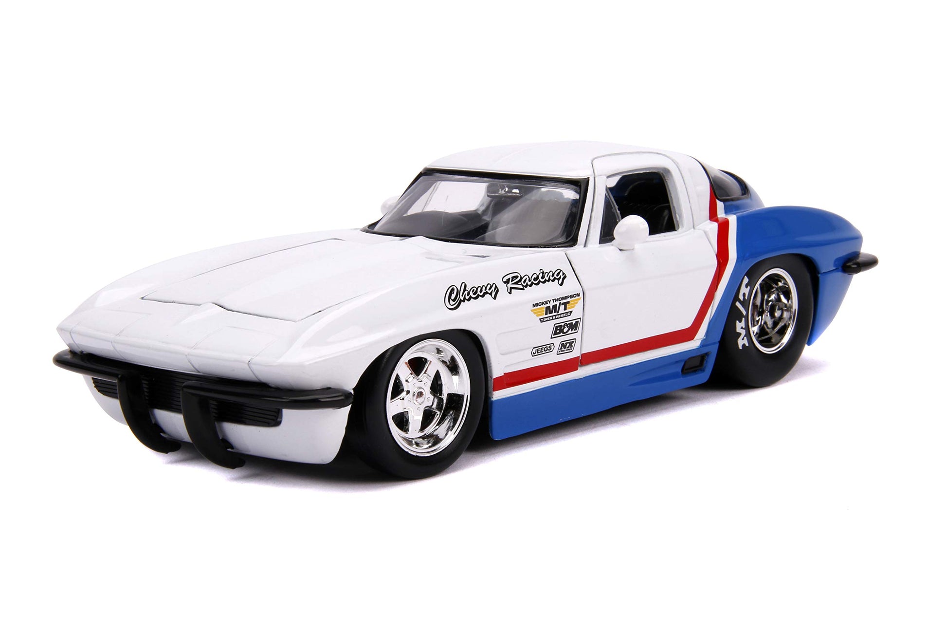 Jada Toys 1:24 BTM - '63 Chevy Corvette Sting RAY DIECAST CAR