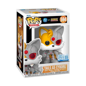 Funko Pop! DC X Sonic the Hedgehog - Tails as Cyborg #594