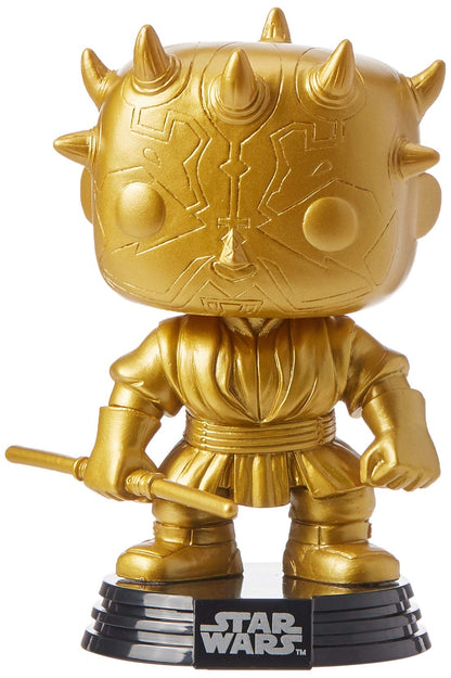 Funko Exclusive POP Star Wars: Darth Maul (Gold Metallic)