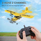 ynapmoc RC Airplane Toy, 2.4GHz RC Glider, Easy to Control, Gift for Boys and Beginners(Yellow)