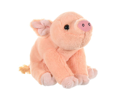 Wild Republic Cuddlekins Mini Piglet Stuffed Animal - 8"
