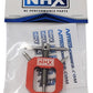 NHX RC Aluminum RC Alloy Flywheel Remover / Pinion Gear Puller Red