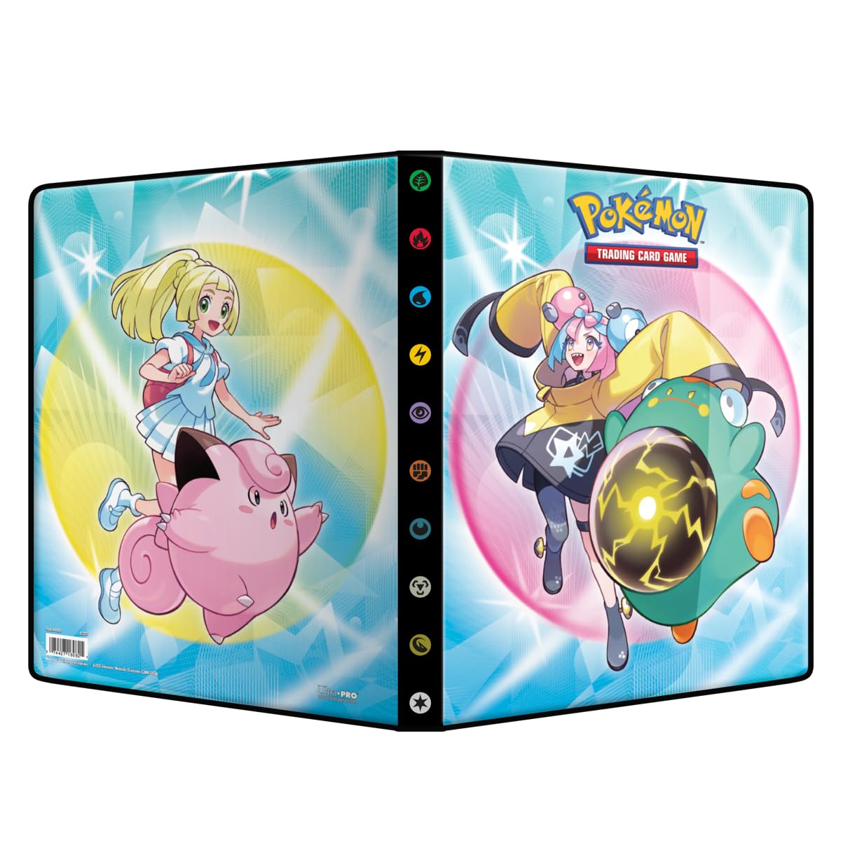Ultra PRO - Scarlet and Violet [SV9] 9-Pocket Portfolio for Pokémon | Trading Card Portfolio and Pokémon Card Binder Album that Protects Up to 126