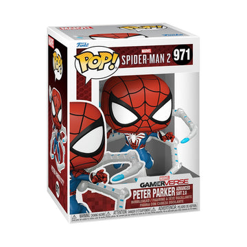 Funko POP! Games: Spider-Man 2- Peter Parker Suit - Spider-Man - Collectable Vinyl Figure - Gift Idea - Official Merchandise - for Kids & Adults