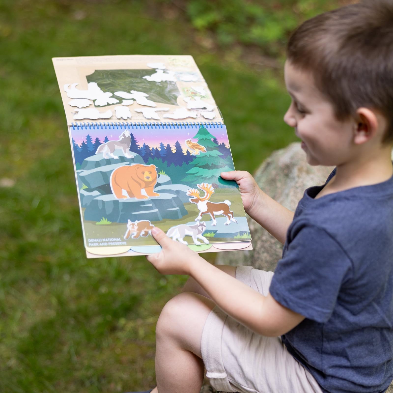 Melissa & Doug, Parks Reusable Stickers Set