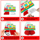 Steam Train Honeycomb Centerpieces Railroad Railway Crossing Transportation Rhyming Story Theme Decor for Boys Girls High Chair 1st Birthday Party