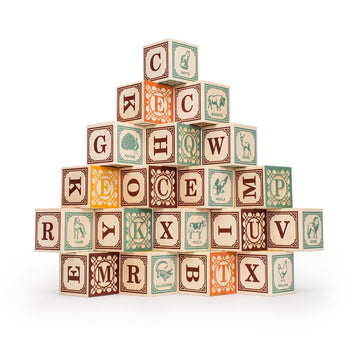 Uncle Goose Italian Blocks - Made in The USA