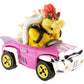 Hot Wheels GBG31 Mario Kart 1:64 Die-Cast Bowser with Badwagon Vehicle,Multicolour