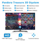 FVBADE [32000 Games in 1] 78S Pandora Box Arcade Game Console for PC & Projector & TV ,3D Games 1-4 Players Double Joystick Favorite List Game