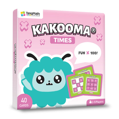 Kakooma Times - Multiplication & Division Puzzle Game - Boost Fact Fluency & Accuracy - Grades 3-6 Math Fun