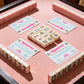 CTHMTMXS 4 Pack Acrylic Mahjong Line Reader with Rules, American Mahjong Line Finder and Reference Guide, Beginner-Friendly Mah Jongg Accessories