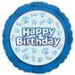Anagram Bluey 5th Birthday Party Supplies Foil Balloon Bouquet Decorations
