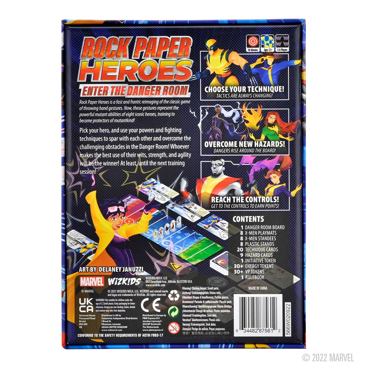 WizKids Marvel: Rock Paper Heroes: Enter The Danger Room