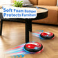 iuuoi Light Up Hover Soccer Ball, Indoor Air Floating Football with LED Lights & Foam Bumper Protection, Boys Toys for Ages 3 4 5 6 7 8-12, Fun