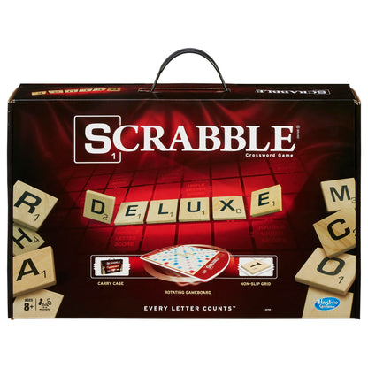 Hasbro Games Scrabble Deluxe Edition Letter Tiles Word Game