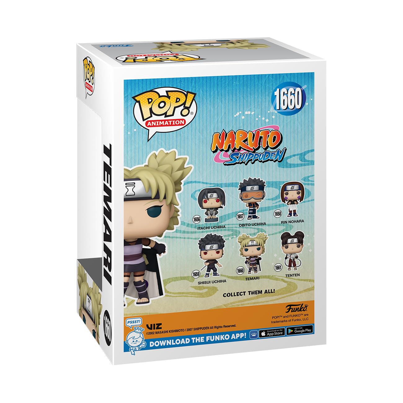 Funko POP! Animation: Naruto - Temari - Temari - Collectable Vinyl Figure - Gift Idea - Official Merchandise - for Kids & Adults - Anime Fans - Model