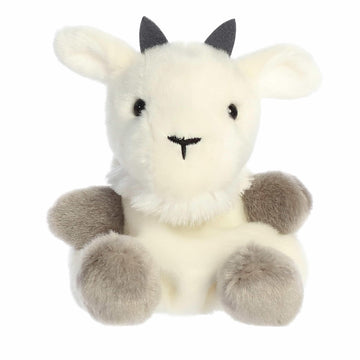 Aurora® Adorable Palm Pals™ Jenny Mountain Goat™ Stuffed Animal - Fun Collectible Plush for Kids and Adult Collectors - Perfect for Decorating Rooms