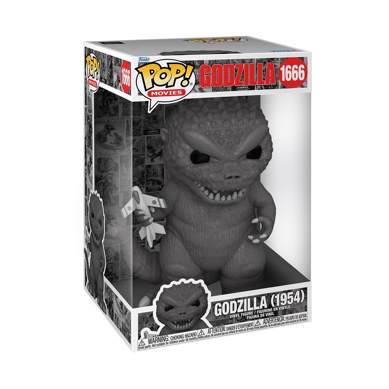 Funko POP Jumbo: Godzilla 70th Anniversary - Godzilla 1954 - Collectable Vinyl Figure - Gift Idea - Official Merchandise - for Kids & Adults - Movies