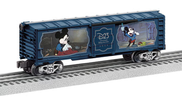 Lionel Disney D23 Mickey Mouse O Gauge Model Train Boxcar