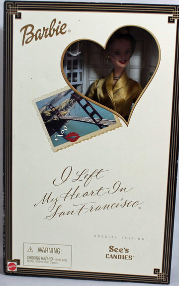 Mattel Barbie I Left My Heart in San Francisco See's Candies Special Edition - 2001
