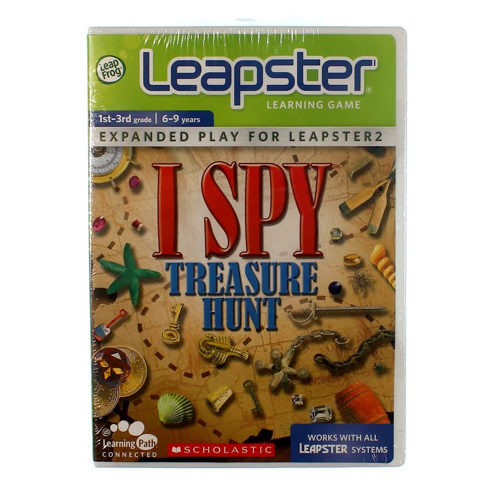 LeapFrog Leapster Learning Game Scholastic ISPY Treasure Hunt