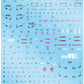 ANSAI Decals Water Paste Stickers Decal fits Hobby RG 1/44 RX-78-2 1/44 Scale
