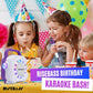 Karaoke Machine for Kids - Bluetooth Speaker with 2 Microphone - Portable Kids Karaoke Machine for Girls and Boys - Birthday Gift for Girls and Boys