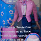 BARBIE TRAVEL TRAIN FUN w Barbie Doll, Carry On BAG, & Apron (2001)