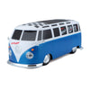 Maisto 1:24 RC VW Van Samba 2.4GHZ Remote Control Vehicle, White/Blue (81529-00000009)