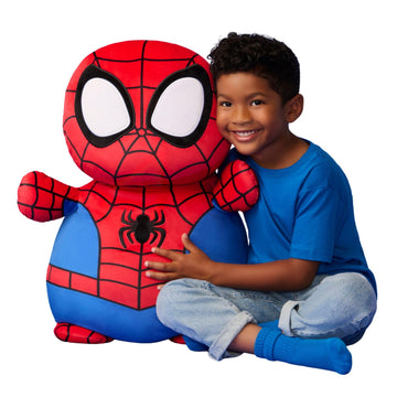 Squishmallows Original Marvel Spidey and His Amazing Friends 26in Spidey HugMees - Ultrasoft Official Jazwares Plush (Jumbo)
