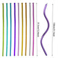 LXZFCRG 100pcs 260 Long Balloons Kit with Pump, Shiny Metallic Latex Twisting Balloon for Balloon Animals, Magic Balloons for Birthdays Wedding Party