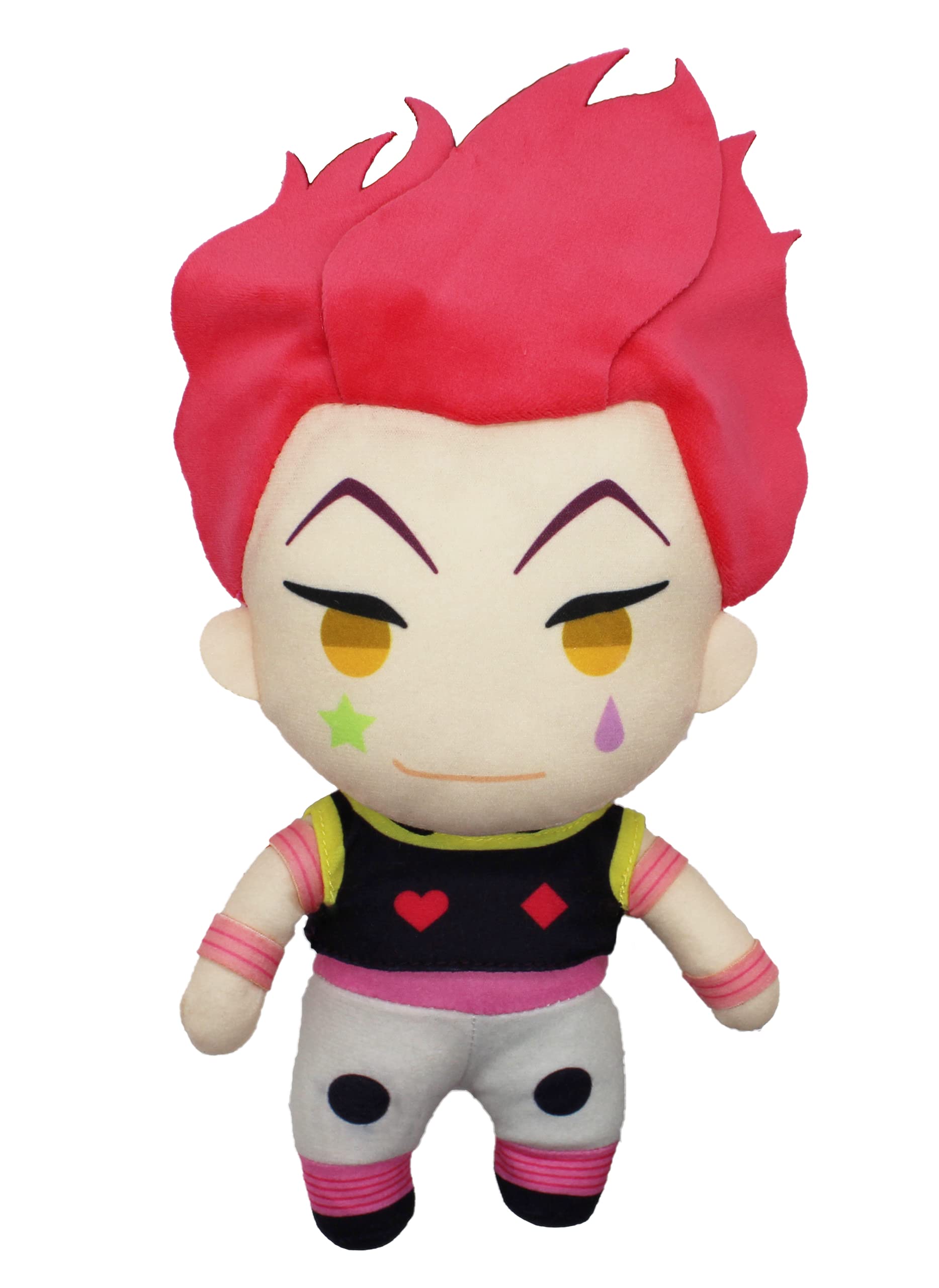 Great Eastern Entertainment Hunter X Hunter- Hisoka Heavens Arena Arc Plush 8" H, Multi-Colored (77423)