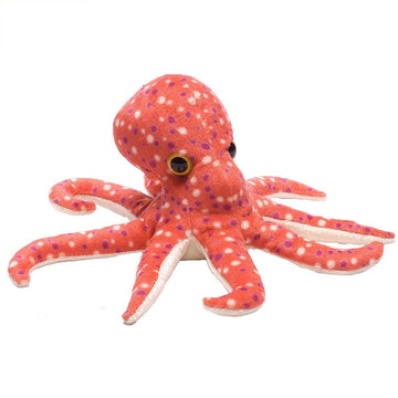 Wild Republic Hug’ems Mini Octopus Stuffed Animal - 7"